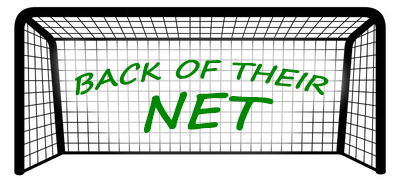 back of their net